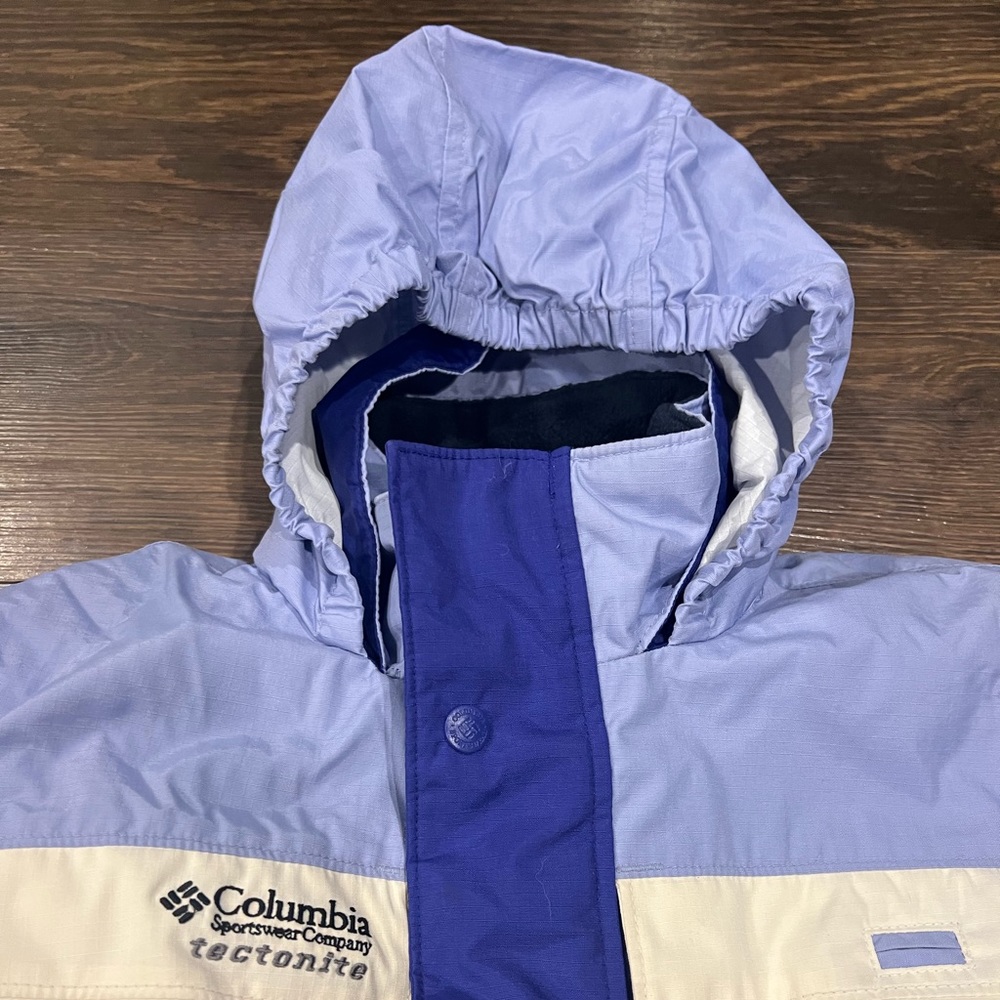 Kids Columbia Snowsuit Blue/purple Size 10/12